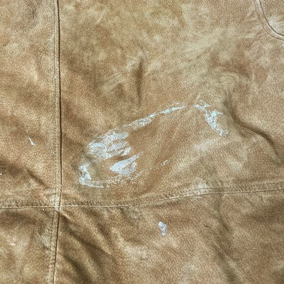 Wilson’s Leather Adventure Bound Men’s Suede Utility Jacket Coat Lined- Large - Picture 4 of 16